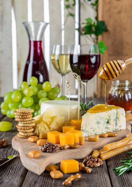 ワインとチーズ